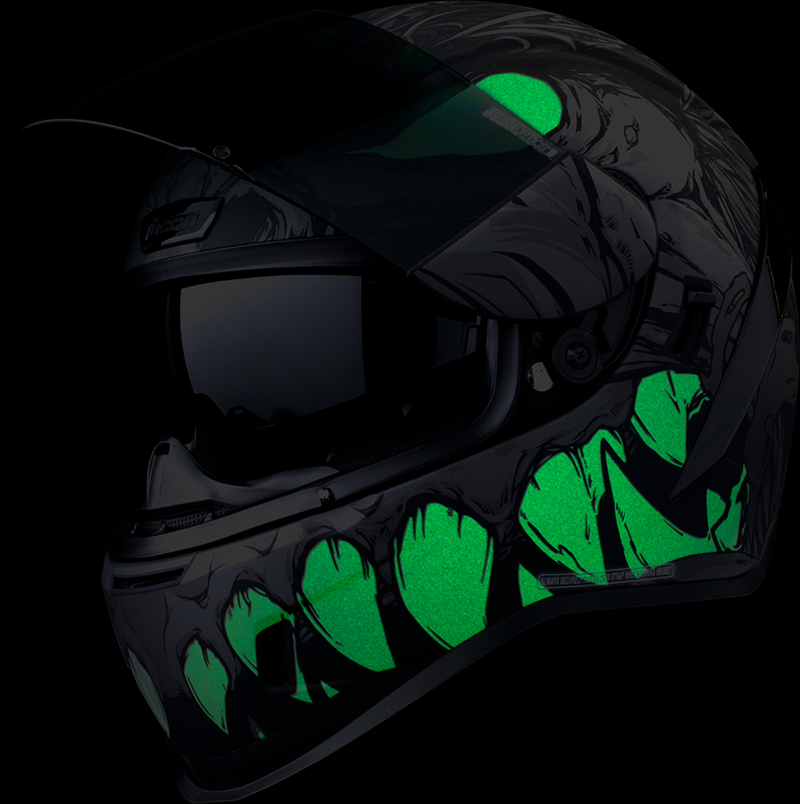 ICON Airform™ Motorcycle Helmet - Manik'RR - MIPS® - Dark Black - 2XL 0101-17008
