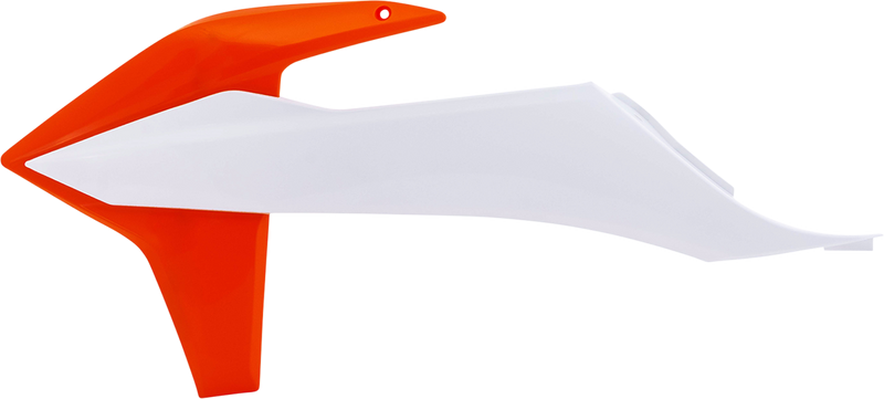 ACERBIS Radiator Shroud - OEM Orange/OEM White 2726516813