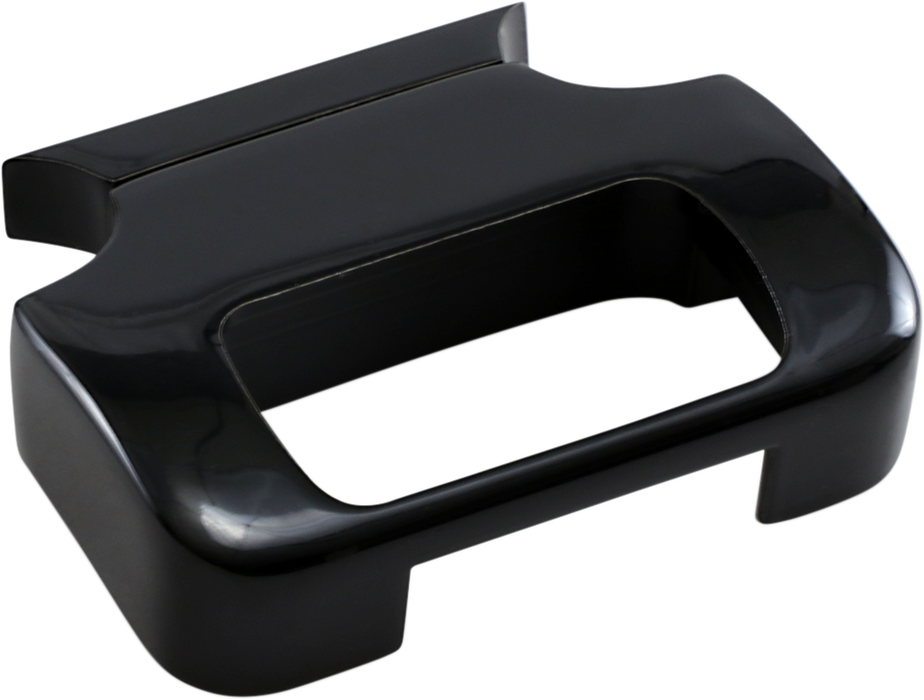 LA CHOPPERS T-Bar Gauge Mount - Gloss Black - For 1.25" Diameter Bars LA-7391-01B