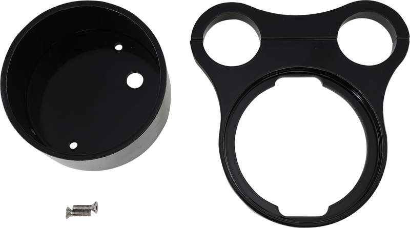 DRAG SPECIALTIES 1.5" T-Bar Gauge Mount - Flat Black - For OEM Gauge 2210-0563