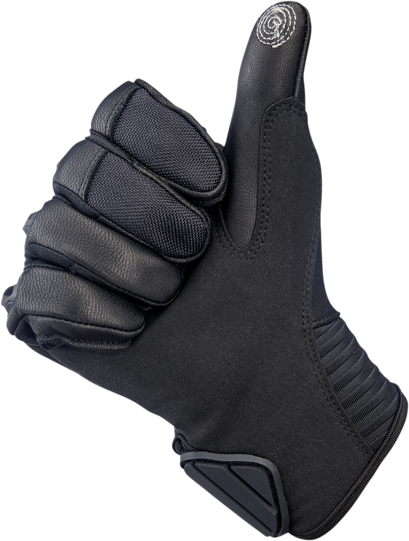 BILTWELL Bridgeport Gloves - Black Out - XL 1509-0101-305