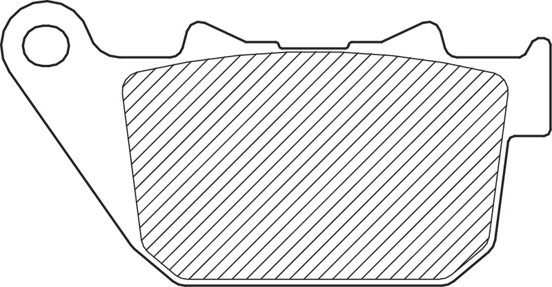 DRAG SPECIALTIES Organic Brake Pads - Sportster FAD387