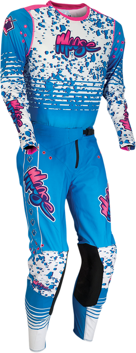 MOOSE RACING Agroid Jersey - Blue/Pink/White - Large 2910-6388