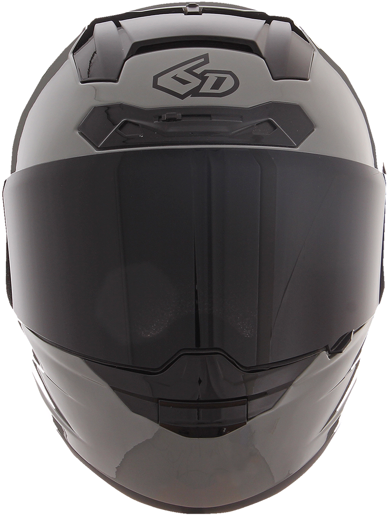6D ATS-1R Motorcycle Helmet - Gloss Gray - Large 30-0977