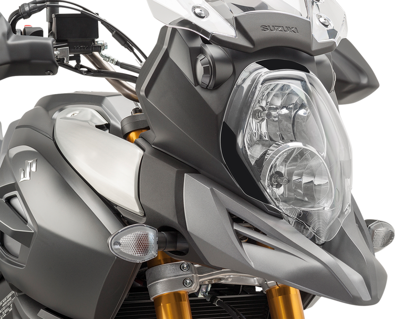 PUIG HI-TECH PARTS Protective Headlight Cover - Vstrom1000 - Clear 8126W
