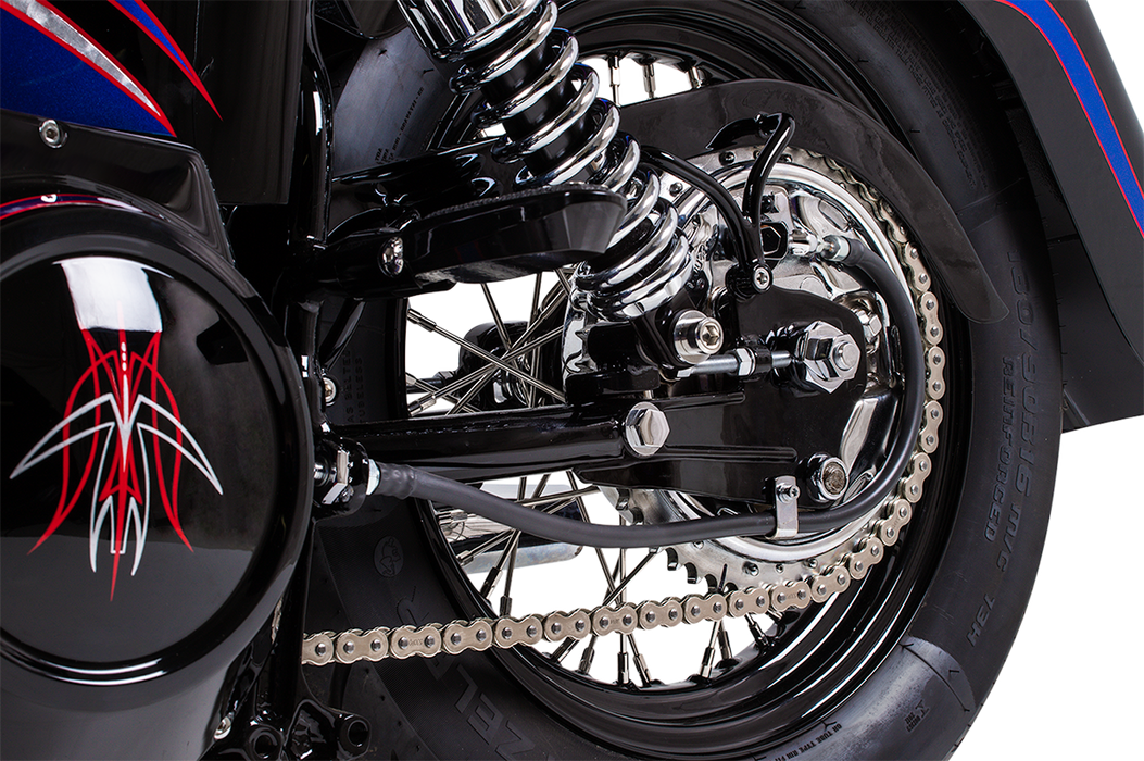 DRAG SPECIALTIES Rim - 40 Spoke - Chrome - Side Rubber Valve - 16 x 3 11223