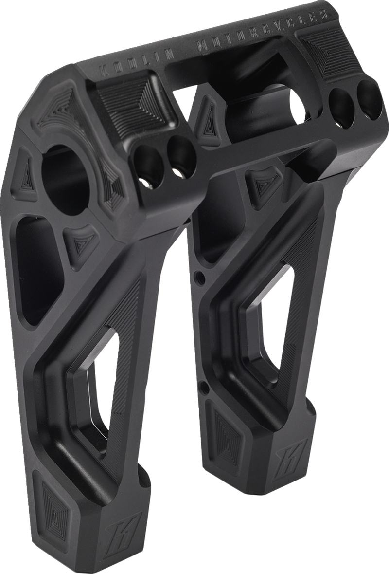 KODLIN MOTORCYCLE Risers - Fastback - 6" - Black K55123