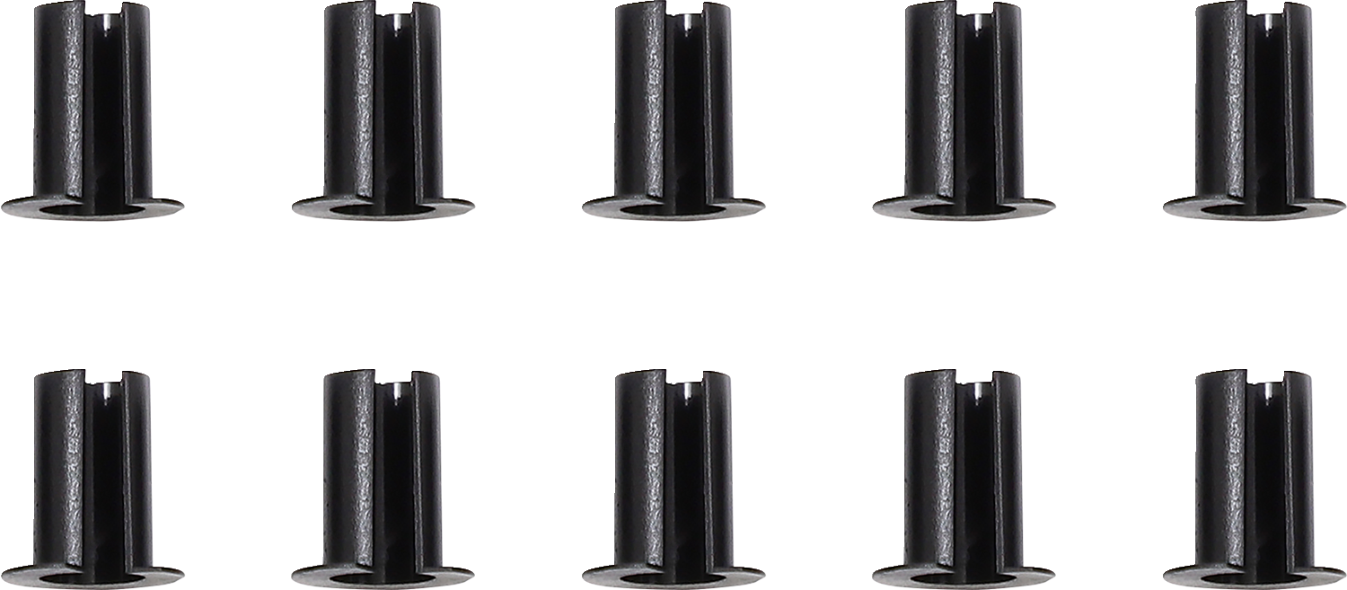 DRAG SPECIALTIES Bushing - Clutch - 10 Pack NOW BLACK PLASTIC H07-0801