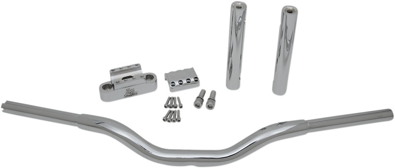 LA CHOPPERS Handlebar - Kage Fighter - 12" - Chrome LA-7335-08