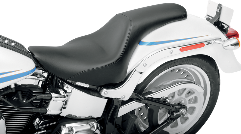 SADDLEMEN Seat - Profiler - Black - Smooth - FLSTF '07-'17 806-12-047