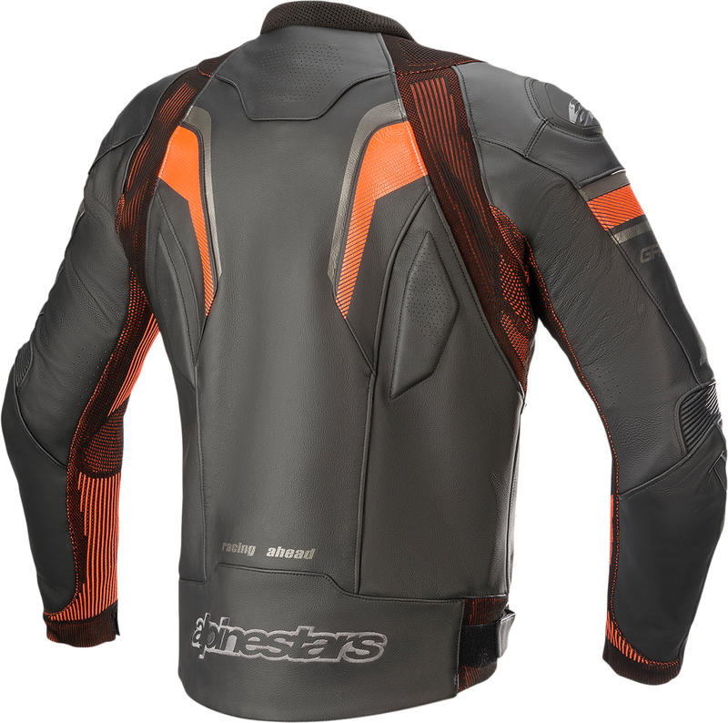 ALPINESTARS GP Plus R v3 Rideknit® Leather Jacket - Black/Red Fluo - US 44 / EU 54 3100321-1030-54