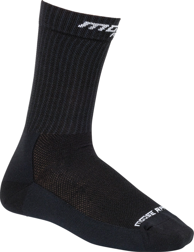 MOOSE RACING Crew Socks - Black - L/XL 34310791