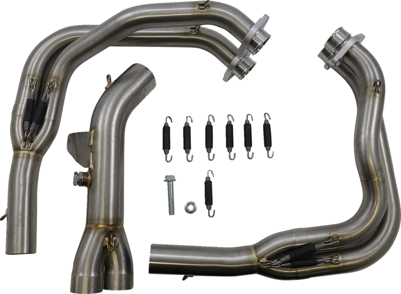 Kawasaki Z900 2017-2024 Exhaust Headers, Akrapovic Stainless Steel E-K9R2
