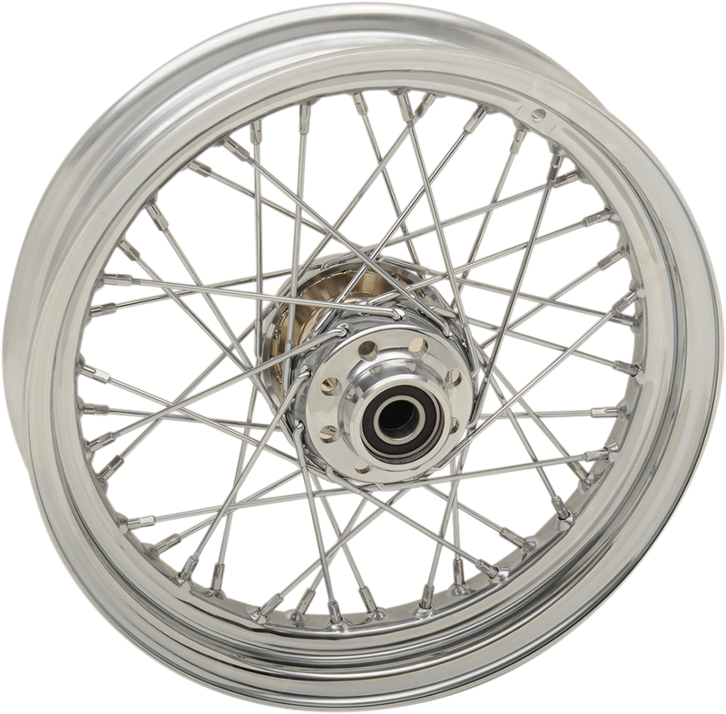DRAG SPECIALTIES Front Wheel - Single Disc/No ABS - Chrome - 16"x3.00" - '07-'17 FLST 64545A