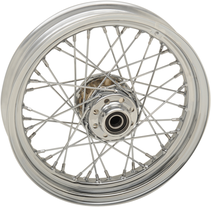DRAG SPECIALTIES Front Wheel - Single Disc/No ABS - Chrome - 16"x3.00" - '07-'17 FLST 64545A