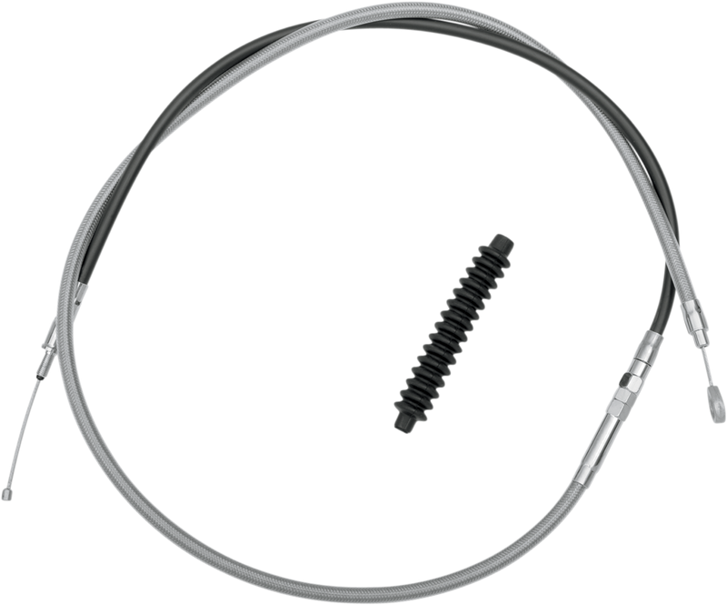 DRAG SPECIALTIES Clutch Cable - Braided 5322406HE