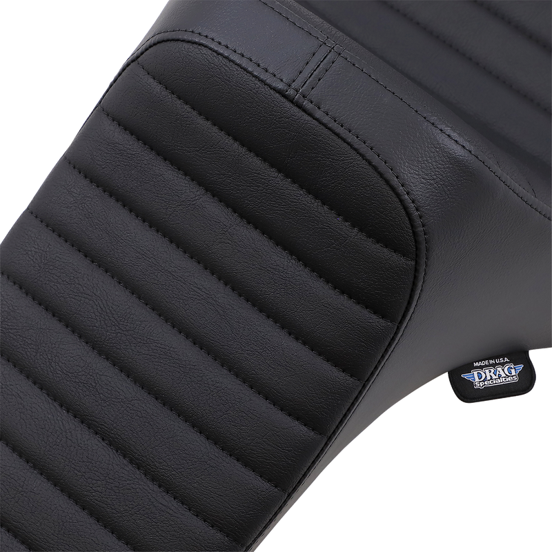 DRAG SPECIALTIES Predator III Seat - Classic Stitch - '04-'22 XL NO RUBBER BUMPERS 0804-0730