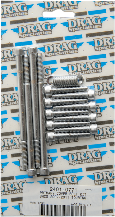 DRAG SPECIALTIES Knurled Motor Bolt Kit - Touring MK673