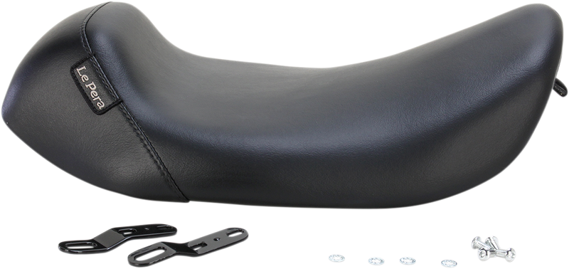 LE PERA Bare Bones Solo Seat - Smooth - Black - FL LH-005PY