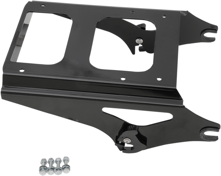 DRAG SPECIALTIES Tour Box Mount - Black C77-0083GB