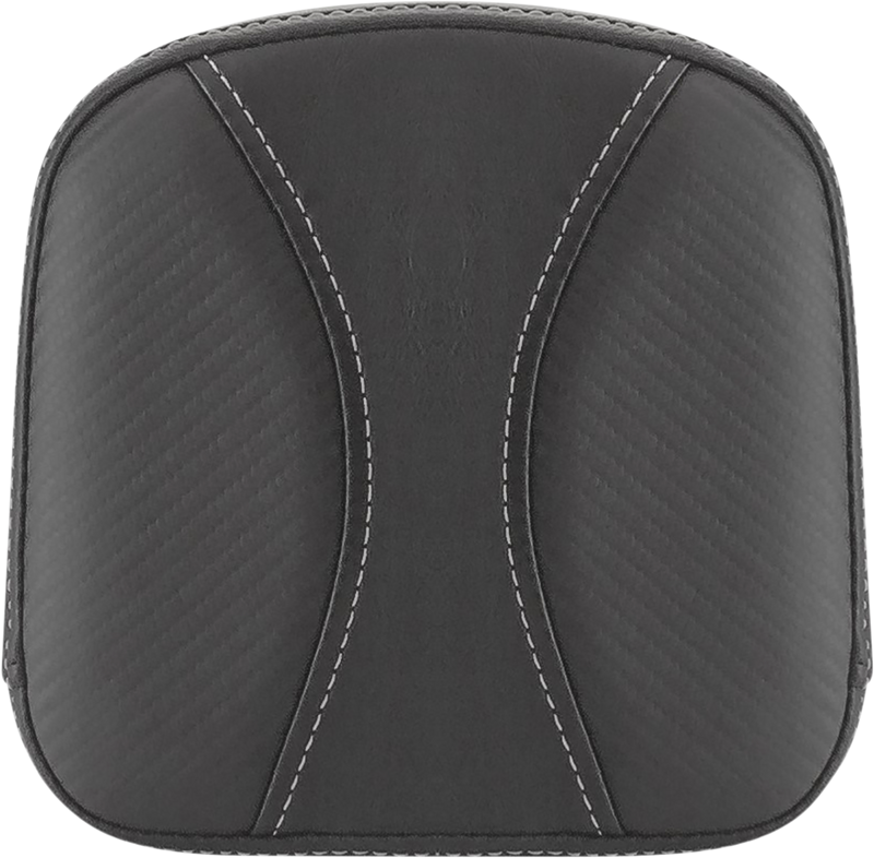 SADDLEMEN Sissy Bar Pad - Contoured - Black - FL '99-'23 40742