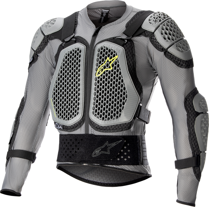ALPINESTARS Bionic Action V2 Protection Jacket - Gray/Black/Yellow - Small 6506823-915-S