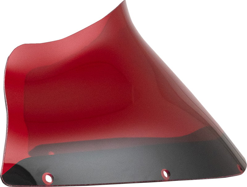 KLOCK WERKS Kolor Flare™ Windshield - 9" - Red - FXRP KWW-02-0614