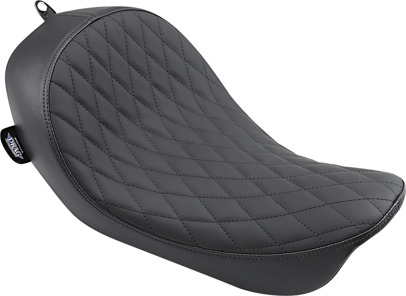 DRAG SPECIALTIES Low Solo Seat - Double Diamond - FXD 0803-0547