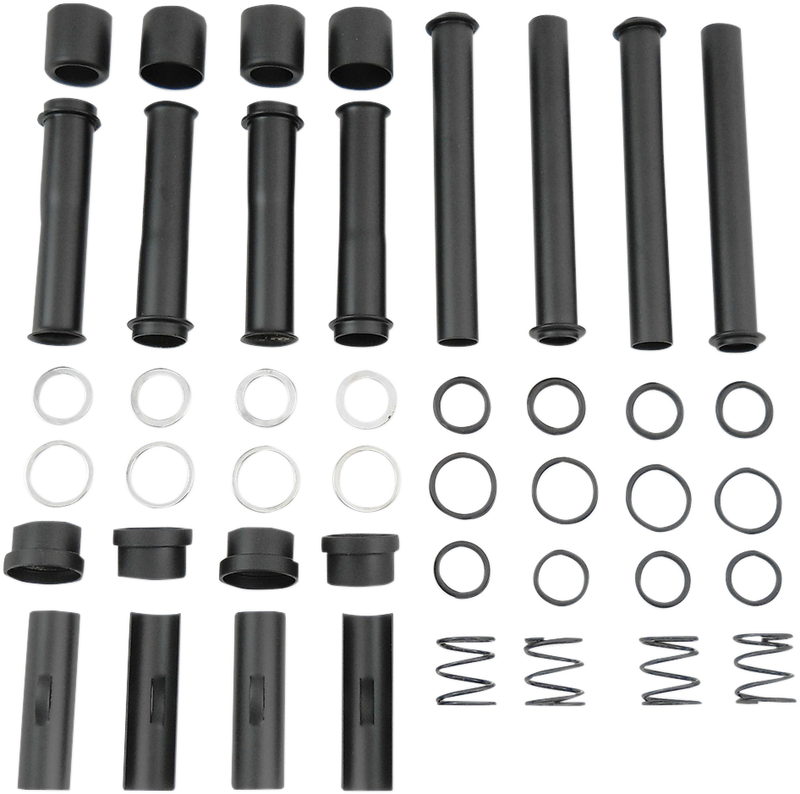 DRAG SPECIALTIES Pushrod Tube Kit - Black - XL 77334B