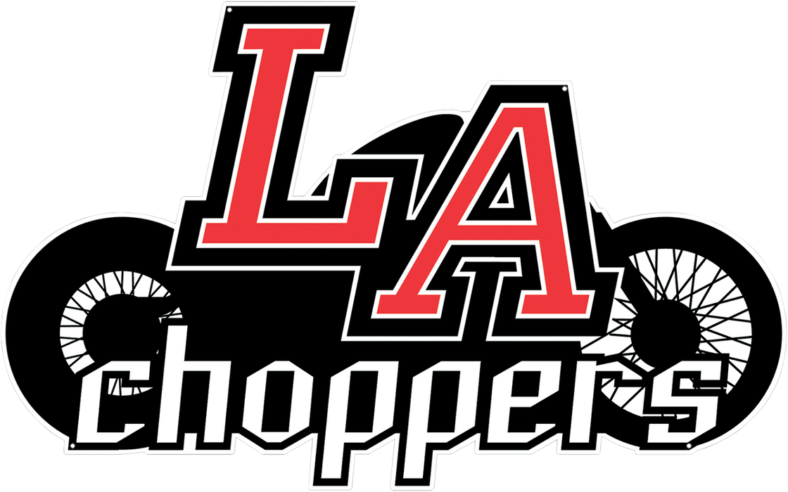 LA CHOPPERS Metal Sign 9904-0977