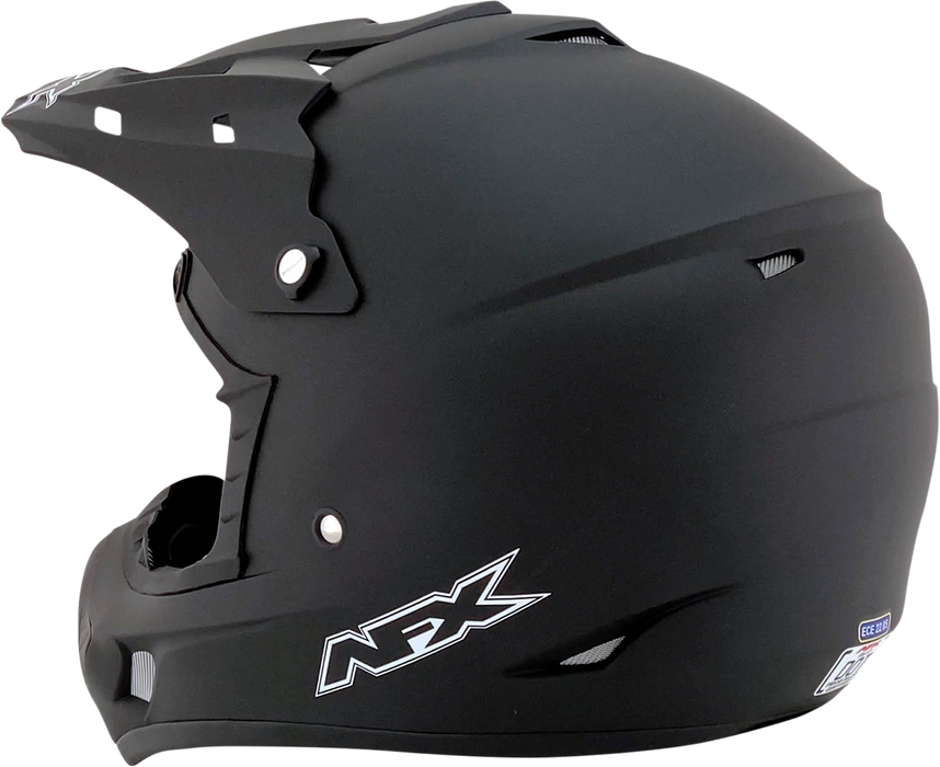 AFX FX-17Y Motorcycle Helmet - Matte Black - Medium 0111-0546