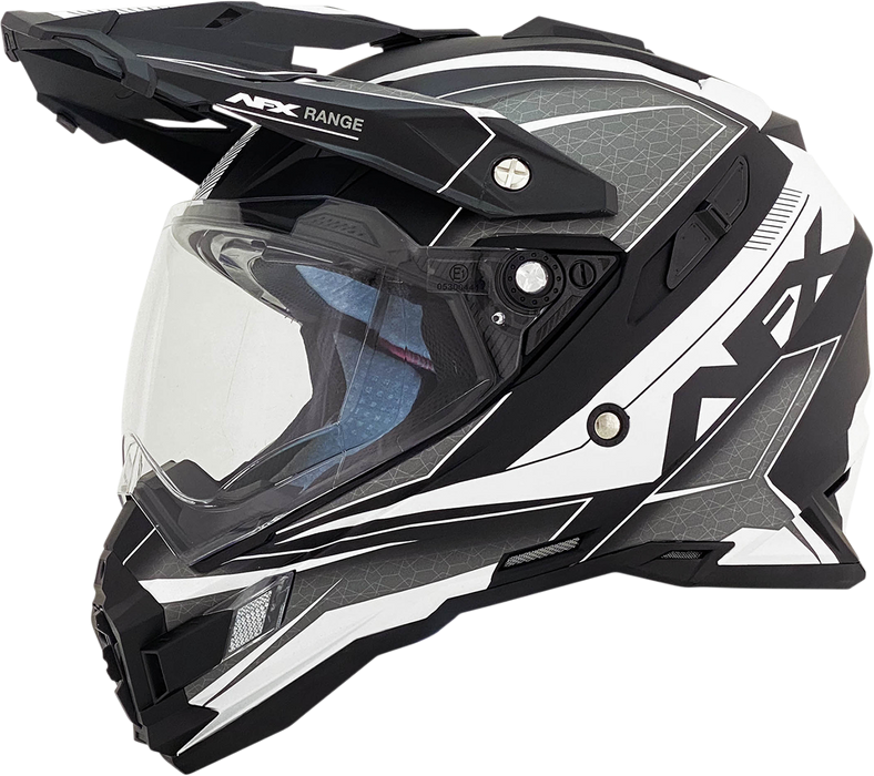 AFX FX-41 Motorcycle Helmet - Range - Matte Black - Medium 0140-0062