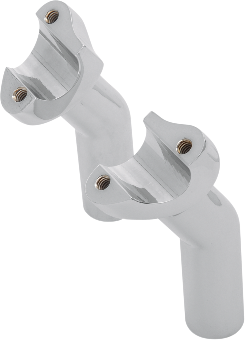 DRAG SPECIALTIES Risers - Pullback - 4-1/2" - Chrome 241601
