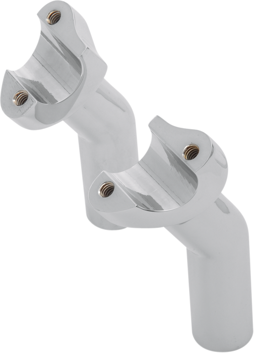 DRAG SPECIALTIES Risers - Pullback - 4-1/2" - Chrome 241601