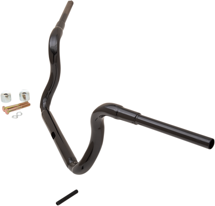 LA CHOPPERS Handlebar - Grande Traditional Ape Hanger - 10" - Black LA-7323-10B