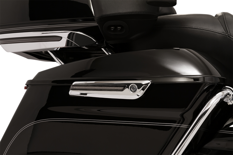 CIRO Hinge Covers - Smoke/Chrome 40070