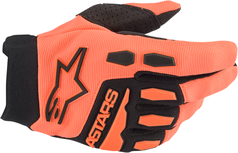 ALPINESTARS Youth Full Bore Gloves - Orange/Black - 2XS 3543622-41-2XS