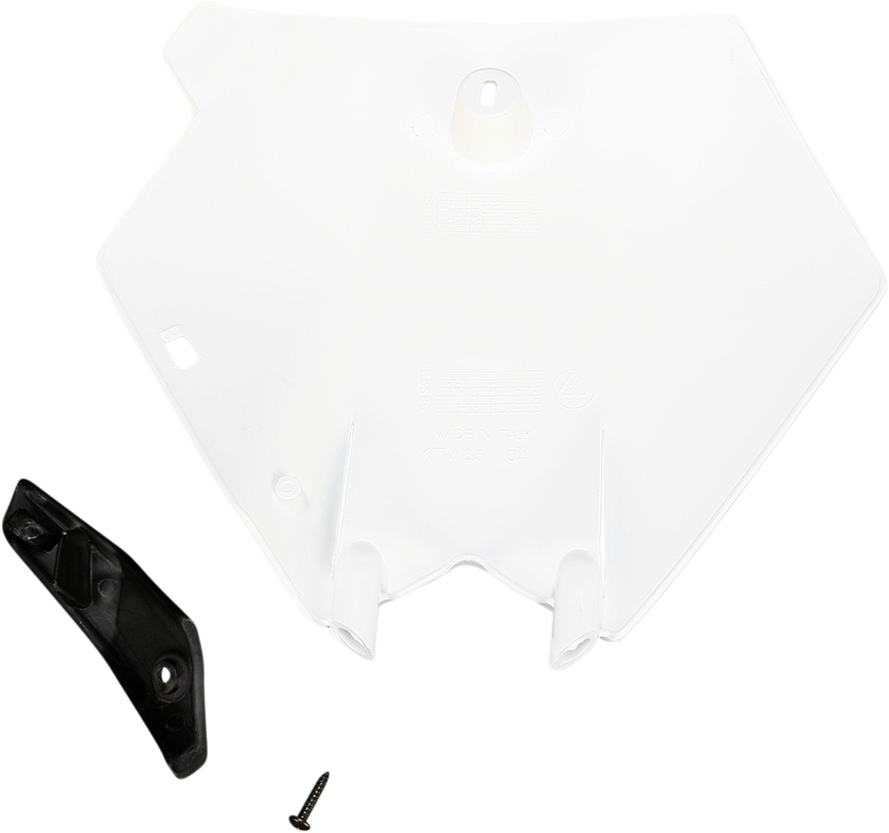 ACERBIS Front Number Plate - White 2253080002