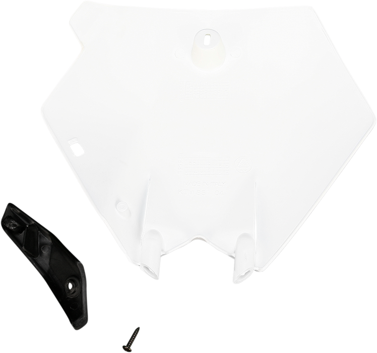 ACERBIS Front Number Plate - White 2253080002