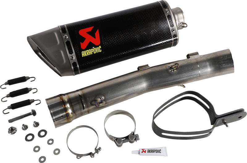 AKRAPOVIC Muffler - Titanium/Carbon Fiber S-H10SO24-APC 1811-4016