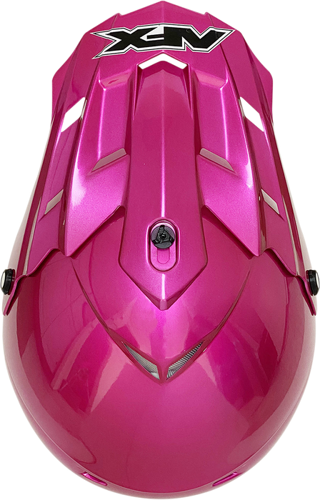 AFX FX-17Y Motorcycle Helmet - Fuchsia - Large 0111-0948