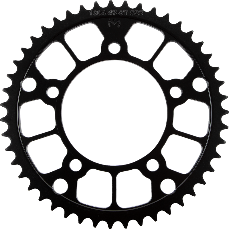 MOOSE RACING Steel Rear Sprocket - Honda - 47 Tooth 1210-1304-47-ST