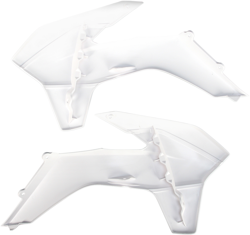 ACERBIS Radiator Shrouds - White 2314250002