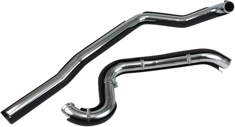 COBRA True Dual Headpipes - Black - '95-'06 FL 6250RB