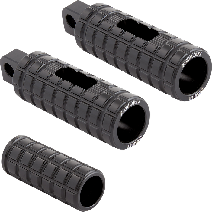 ARLEN NESS Footpegs - Male - Black 400-034