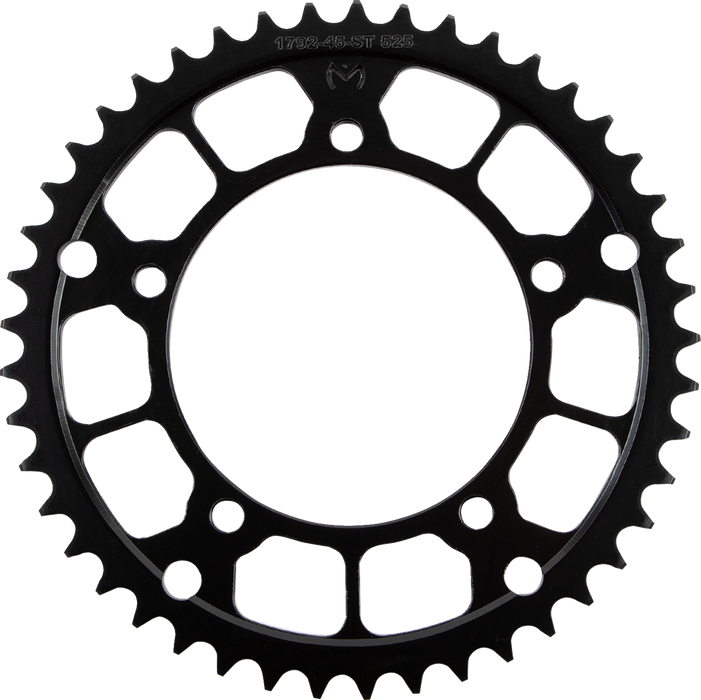 MOOSE RACING Steel Rear Sprocket - 45 Tooth 1210-1792-45-ST