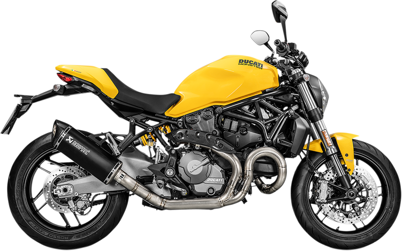 AKRAPOVIC Muffler - Titanium Monster 821 /1200 2017-2020 S-D12SO8-RTBL 1811-3477