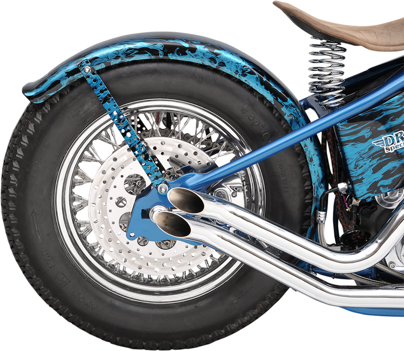 DRAG SPECIALTIES Drilled Brake Rotor - Rear - 11.5" - Harley-Davidson N/F 11-18 XL 08-13 XR 060186ASP-BC648