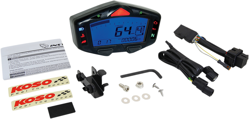 KOSO NORTH AMERICA DB-03R Digital LCD Meter - For '14-'19 Honda Grom BA038900