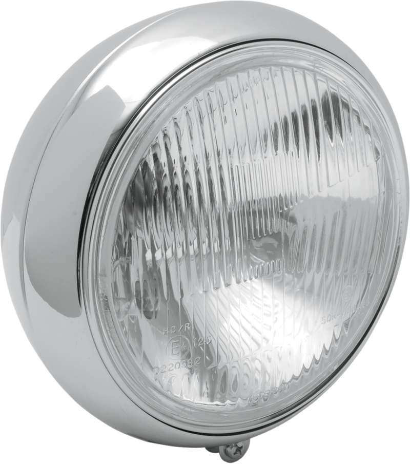DRAG SPECIALTIES 7" Smooth Headlight - FLST - Chrome L20-6084E